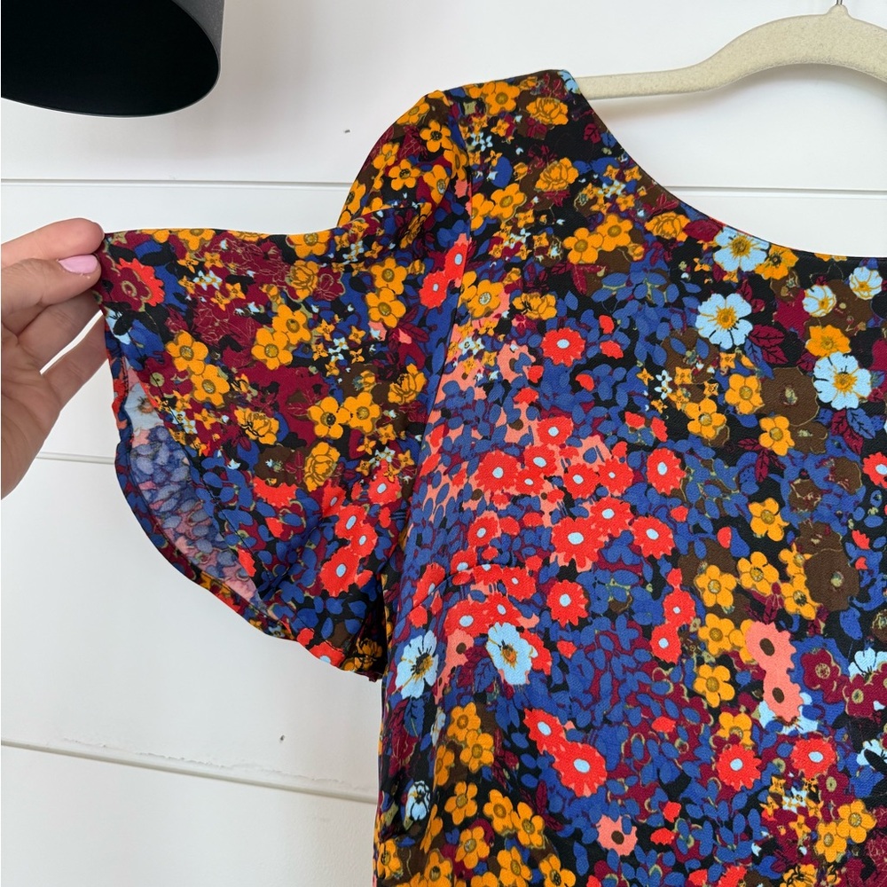 Anthropologie Floral Dress - Picture 3 of 10